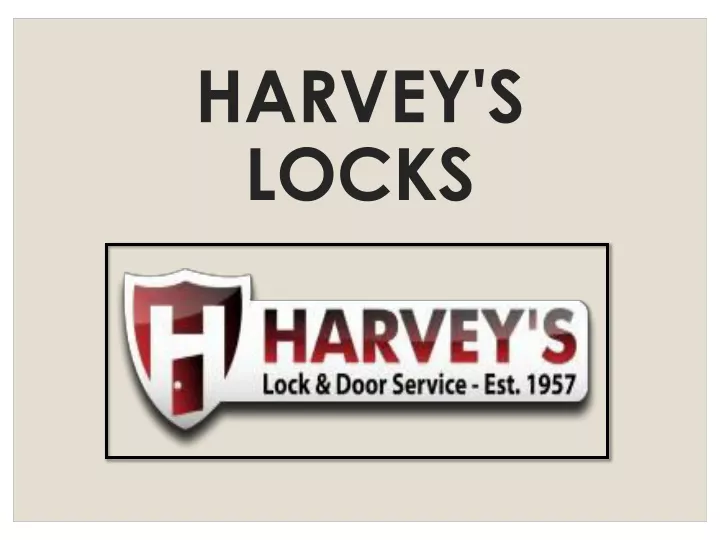 harvey s locks