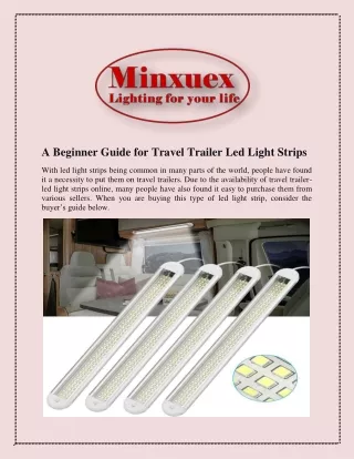 A Beginner Guide for Travel Trailer Led Light Strips