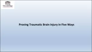 proving traumatic brain injury in five ways