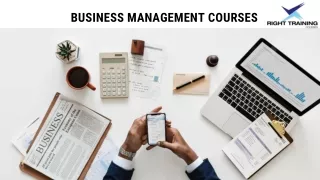Business management Courses