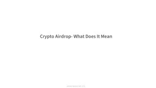 Crypto Airdrop- What Does It Mean - WazirX