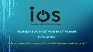 Property for investment in Tathawade, Pune at iOS