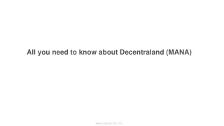 All you need to know about Decentraland (MANA) - WazirX