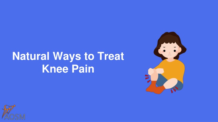 natural ways to treat knee pain