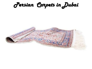 Persian Carpets in Dubai