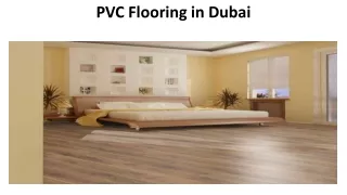 PVC Flooring in Dubai
