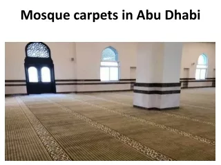 mosque carpets in abu dhabi