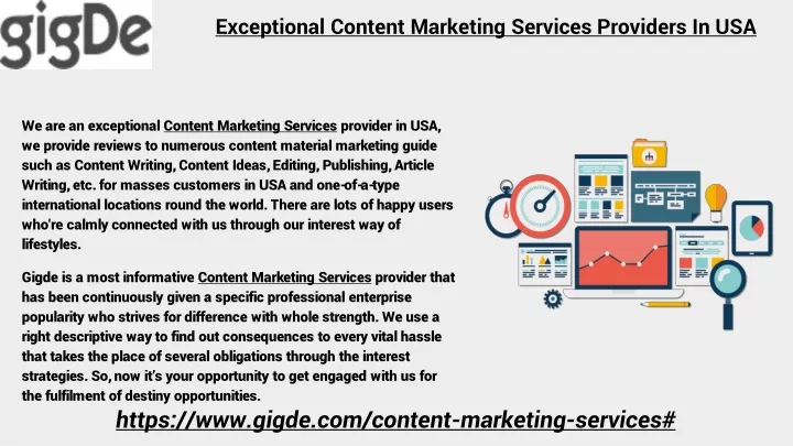 exceptional content marketing services providers