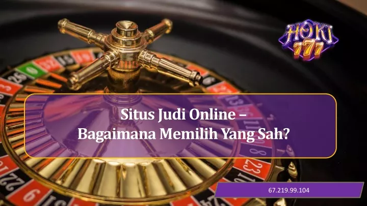 situsjudi online bagaimanamemilihyang sah