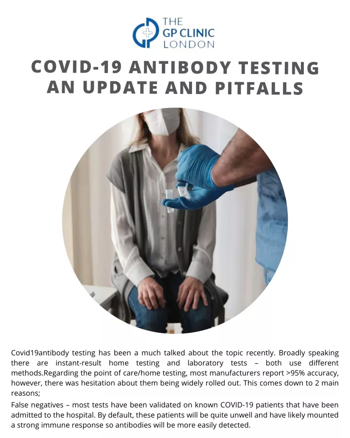 covid 19 antibody testing an update and pitfalls