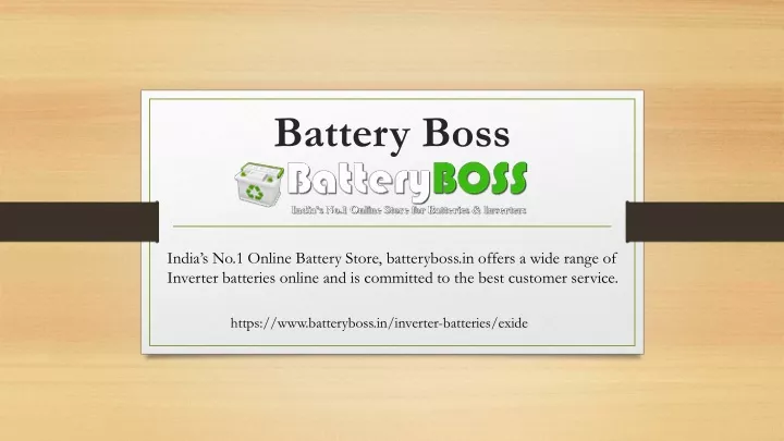 battery boss