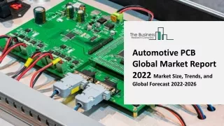 automotive pcb global market report 2022 market