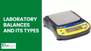 laboratory balances and its types