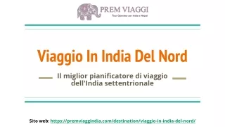 viaggio in india del nord