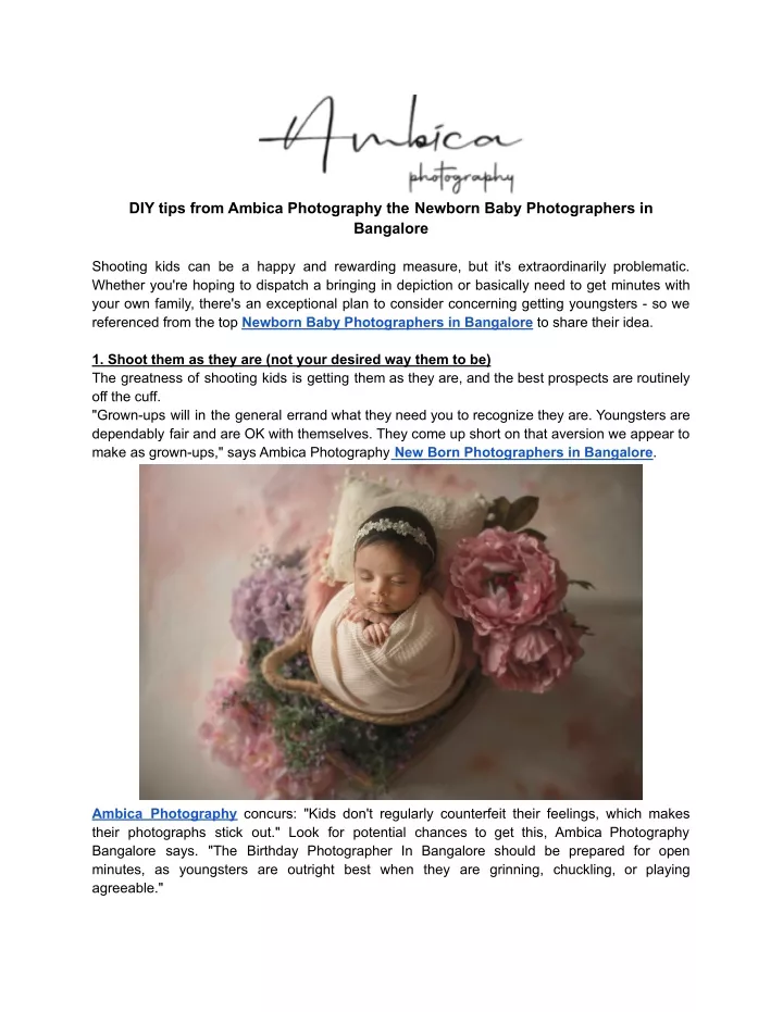 diy tips from ambica photography the newborn baby