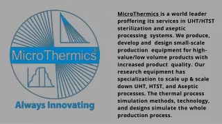 microthermics is a world leader proffering