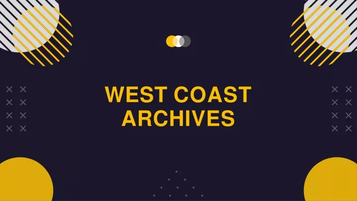 west coast archives