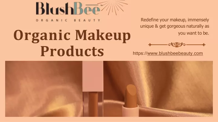 organic makeup products