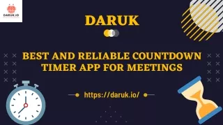 Are You Looking For Countdown Timer App - Daruk