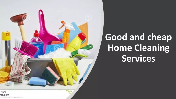 good and cheap home cleaning services