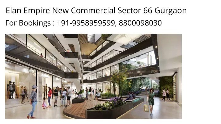 elan empire new commercial sector 66 gurgaon