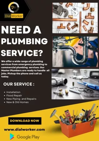 Get the best plumbers near you now -