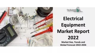 Electrical Equipment Market Report
