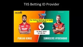 Panjab Kings VS  Sunrisers Haydrabadd | LIVE Betting On All Sports Matches