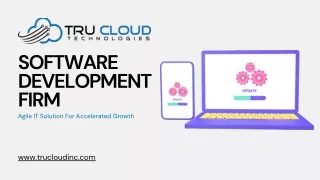 Software Development Firm - TruCloud Technologies