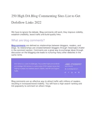 blog commenting site
