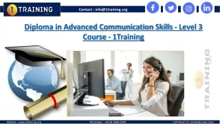 contact info@1training org