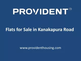 Flats for Sale in Kanakapura Road- parksquare