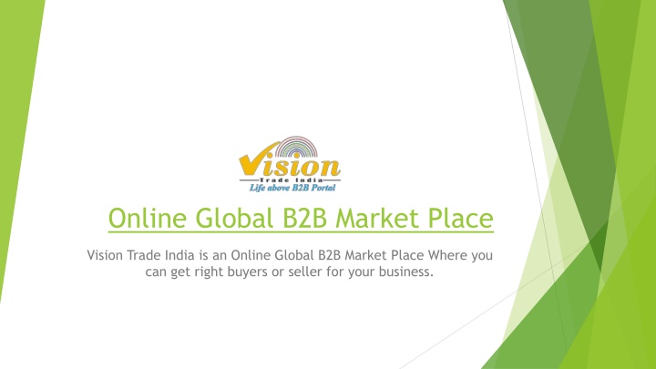 online global b2b market place