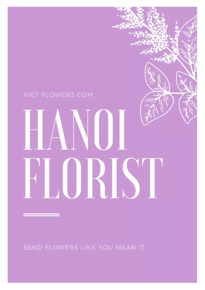 viet flowers com