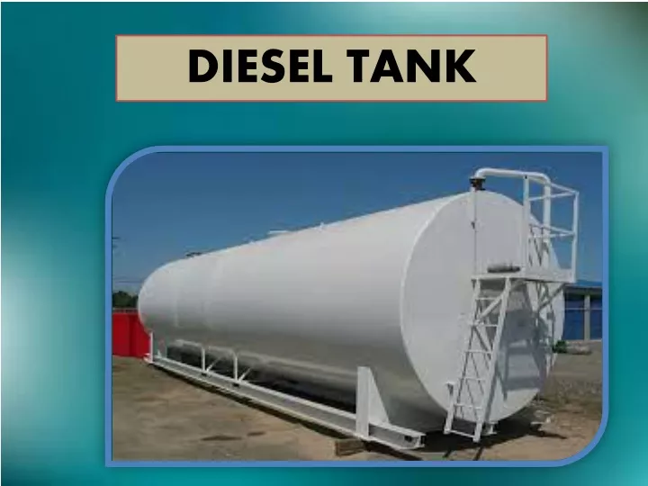 diesel tank