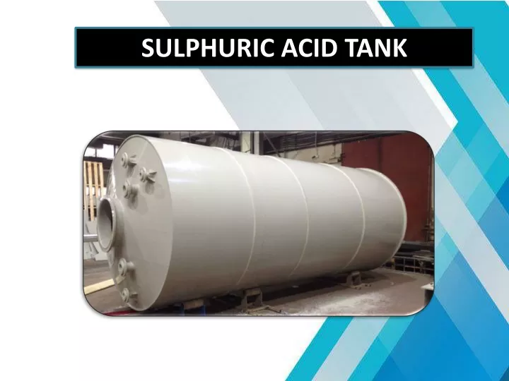 sulphuric acid tank