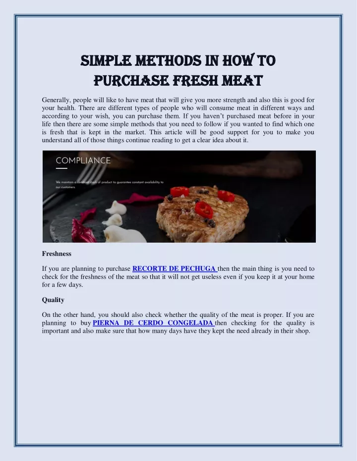 simple methods in how to simple methods