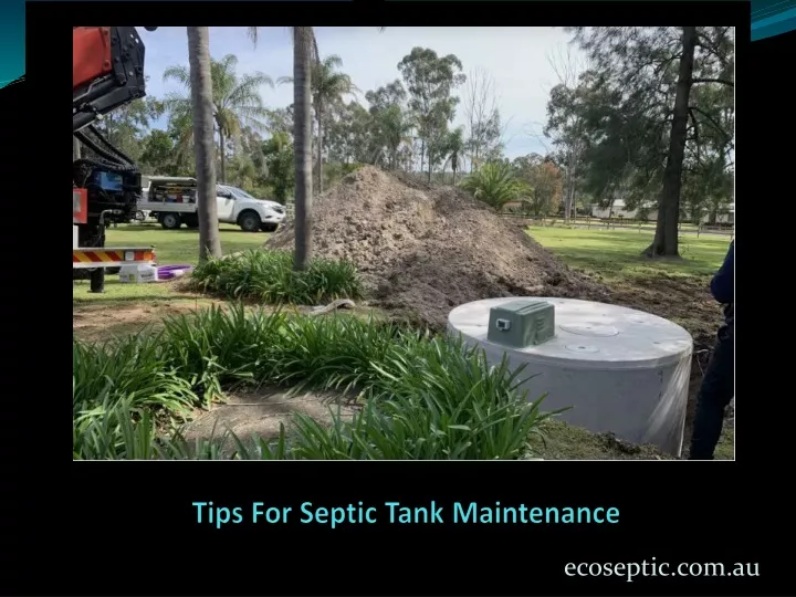 tips for septic tank maintenance