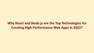 Why React and Node.js are the Top Technologies for Creating High-Performance Web Apps in 2022_