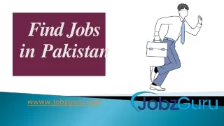 Find Latest Jobs in Pakistan