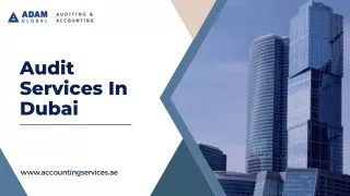 Audit Services in Dubai