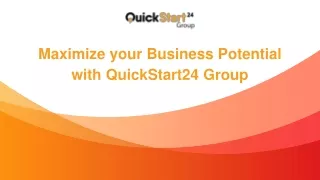 Maximize your Business Potential with QuickStart24 Group