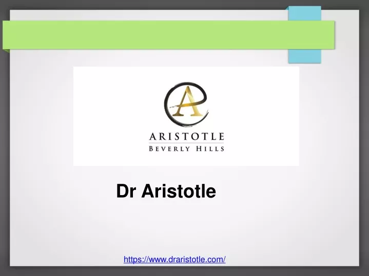 dr aristotle