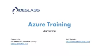 azure training