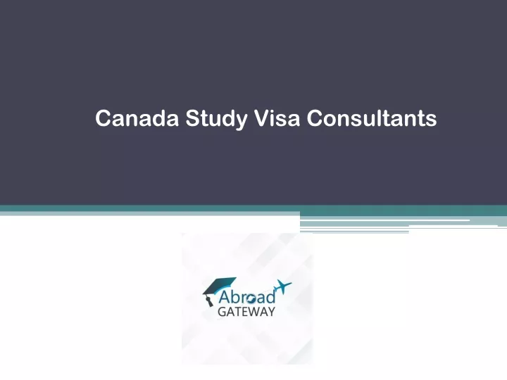 canada study visa consultants