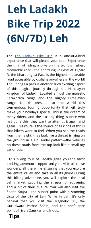<a=href"https://banbanjara.com/tours/leh-ladakh-"Leh Ladakh Bike Trip 2022</a>