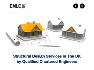 Structural Design Services in The UK by Qualified Chartered Engineers