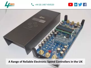 A Range of Reliable Electronic Speed Controllers in the UK
