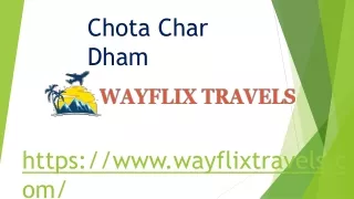 Chota Char Dham