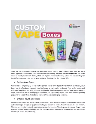 there are many benefits to having custom printed